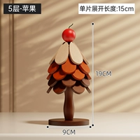 Модель Apple, 5 слоев [импортная твердая древесина, экспортное качество]