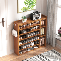 Multi-layer shoe rack dormitory at the door simple household storage new 2021 explosions dustproof corridor entrance shelf