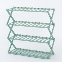 Shoe rack multi-layer household college student dormitory bedroom door simple dust-proof installation-free foldable net red shoe cabinet