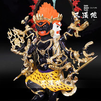 Gold tantric Idol home decoration hui ji diamond like in addition to hui ji King Kong Buddha large Liwei anger ggs chu