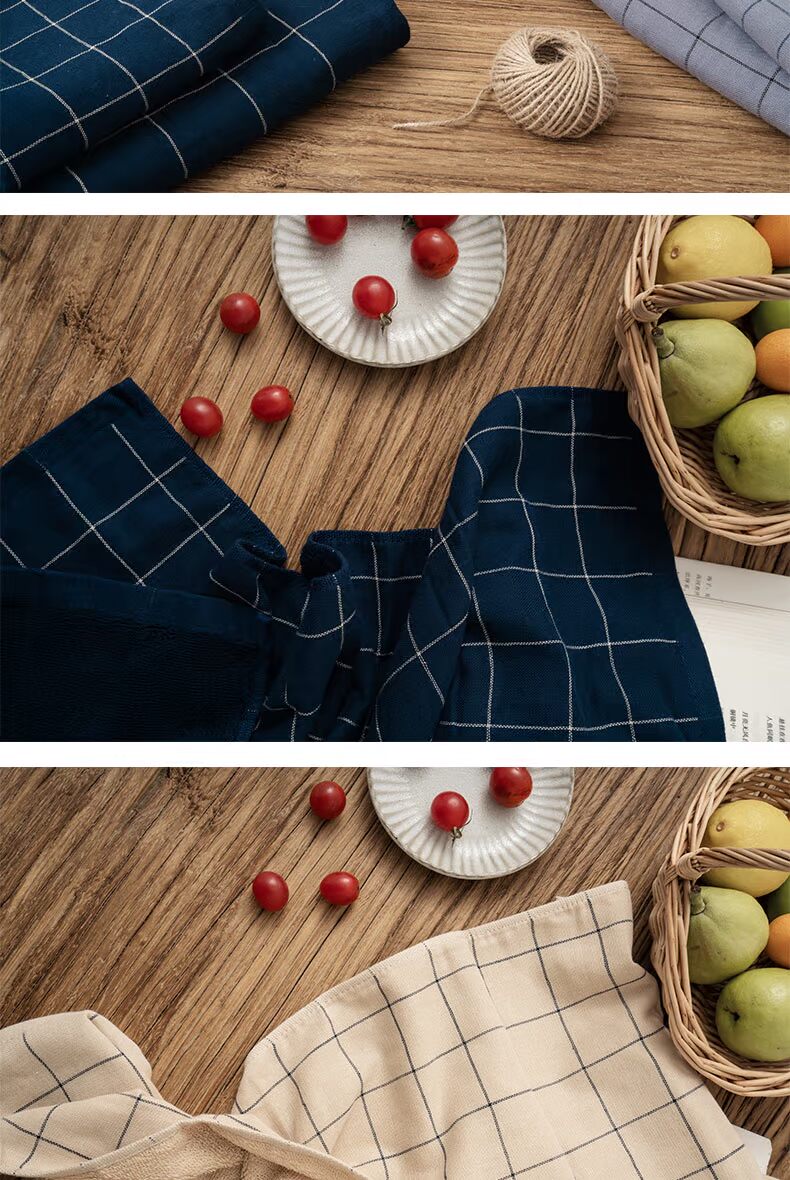 Khăn tắm kẻ sọc, cotton, cotton, giường, kiểu Nhật, khăn mặt màu xám, khăn lau, khăn lau tay, khăn tắm biển, đơn giản Bắc Âu - Khăn tắm / áo choàng tắm áo choàng tắm