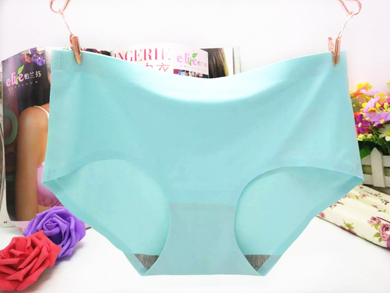 Nhà máy trực tiếp đồ lót liền mạch nữ băng lụa một mảnh đồ lót phụ nữ gợi cảm eo giữa tập tin cotton quần xì áo vú