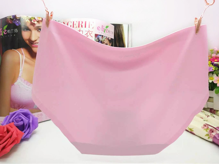 Nhà máy trực tiếp đồ lót liền mạch nữ băng lụa một mảnh đồ lót phụ nữ gợi cảm eo giữa tập tin cotton quần xì áo vú