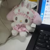 Sanrio, повязка для глаз, плюшевая игрушка, подвеска, кукла, брелок, украшение на сумку