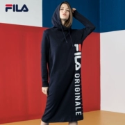 FILA Fila dress 2018 mùa thu thể thao mới ăn mặc giản dị nữ