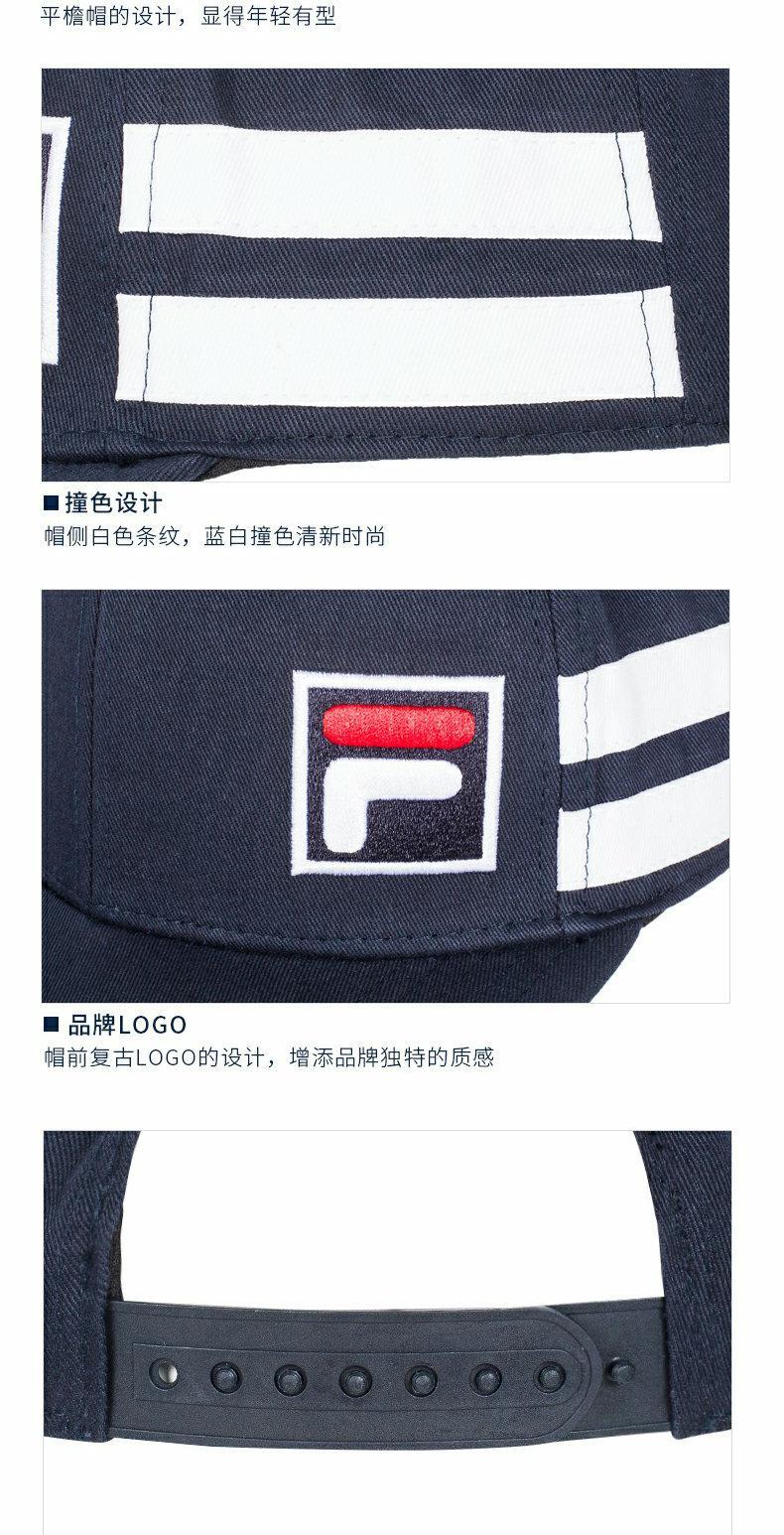 Mũ của Fila Fila chính thức xác thực mới mũ bóng chày mũ giản dị mũ thể thao hoang dã nam 29743209 mũ lưỡi trai hàng hiệu chính hãng