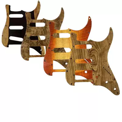 Solid solid wood Maple St single electric guitar guard SSS electric guitar three single guitar guard front cover