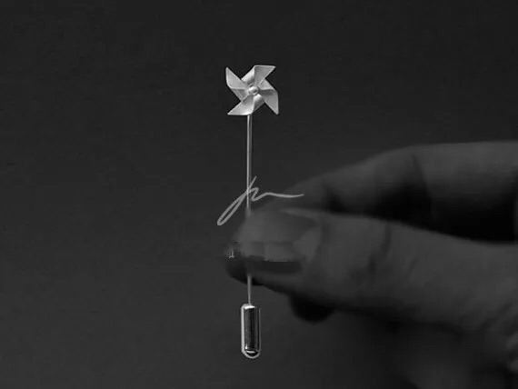 Broche en Alliage argent plaqué or - Ref 1171184 Image 9