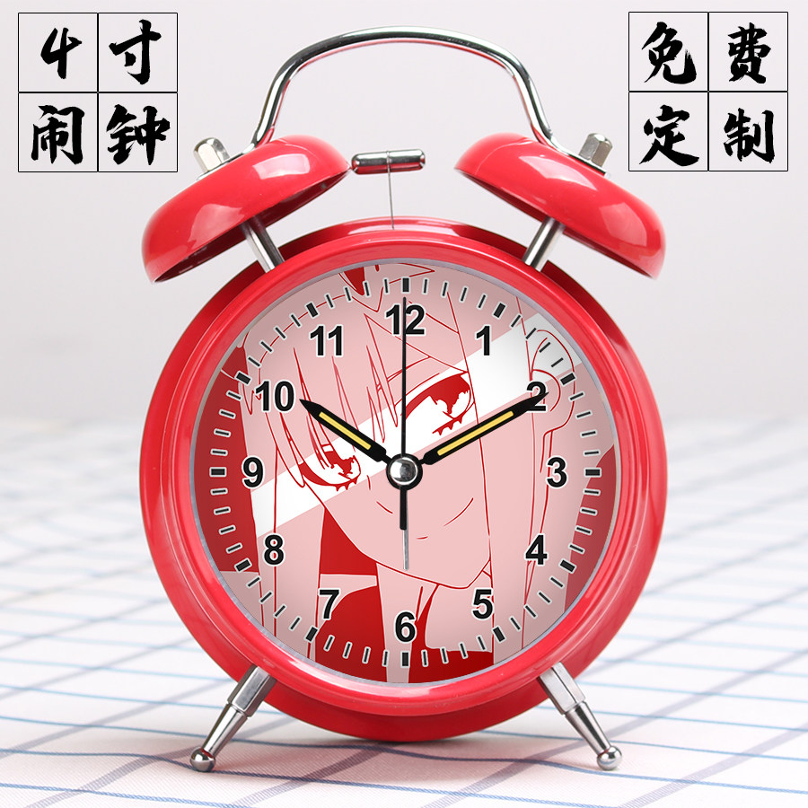 darling in the franxx perimeter national team 02 secondary meta-cartoon oversized night light alarm clock