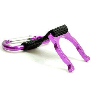 Outdoor small equipped water bottle buckle Quick hanging webbing Thickened Beverage Buckle Mineral Water Bottle Clip Beverage Bottle Button Mountaineering Buckle