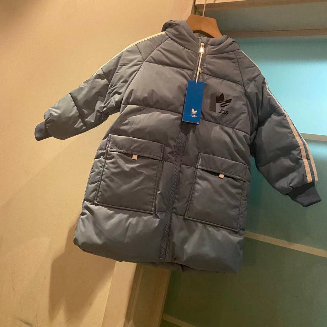 韩版儿童羽绒服中长款 图9