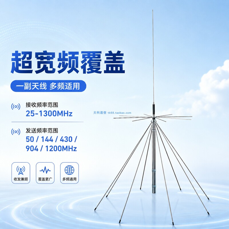 25-1300Mhz Radio Scanning Disc Antenna Sd-1300 Broadband Reception Aviation Sdr Receiver Cb 25-1300Mhz Radio Scanning Disc Antenna Sd-1300 Broadband Reception Aviation Sdr Receiver Cb