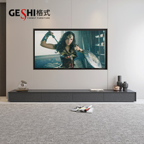 Black TV cabinet Modern minimalist Fancy Light Lavish TV Cabinet Tea Table Combined small family Living room Easy cupboard