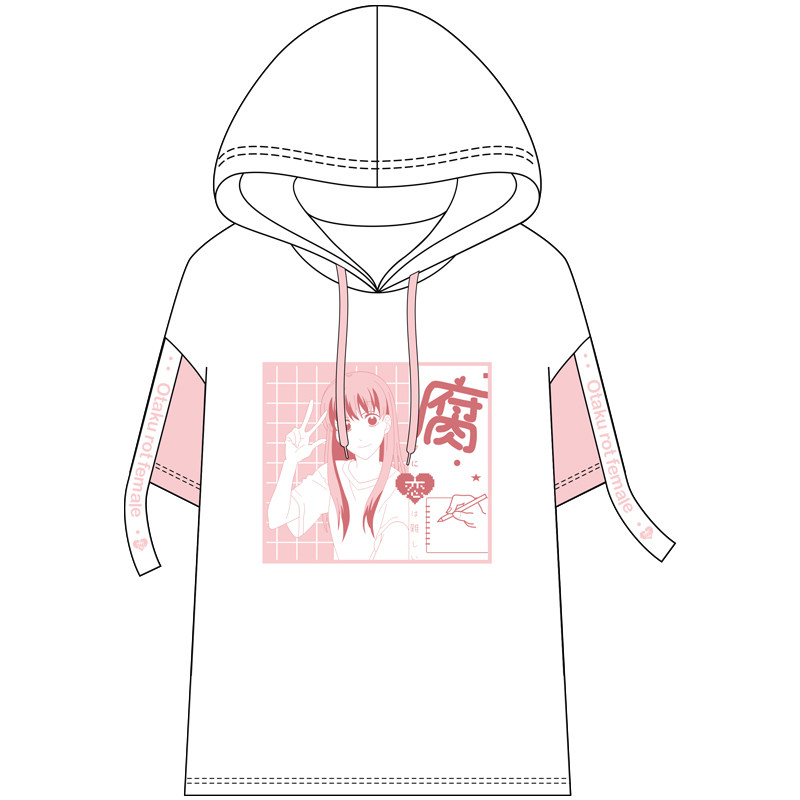 Hoodie Anime Girl Base With Clothes