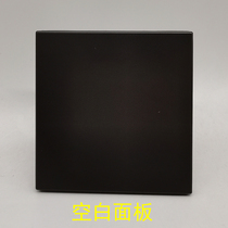 Black 86 type white board blank panel bezel without LOGO universal decorative panel decoration white board blank panel