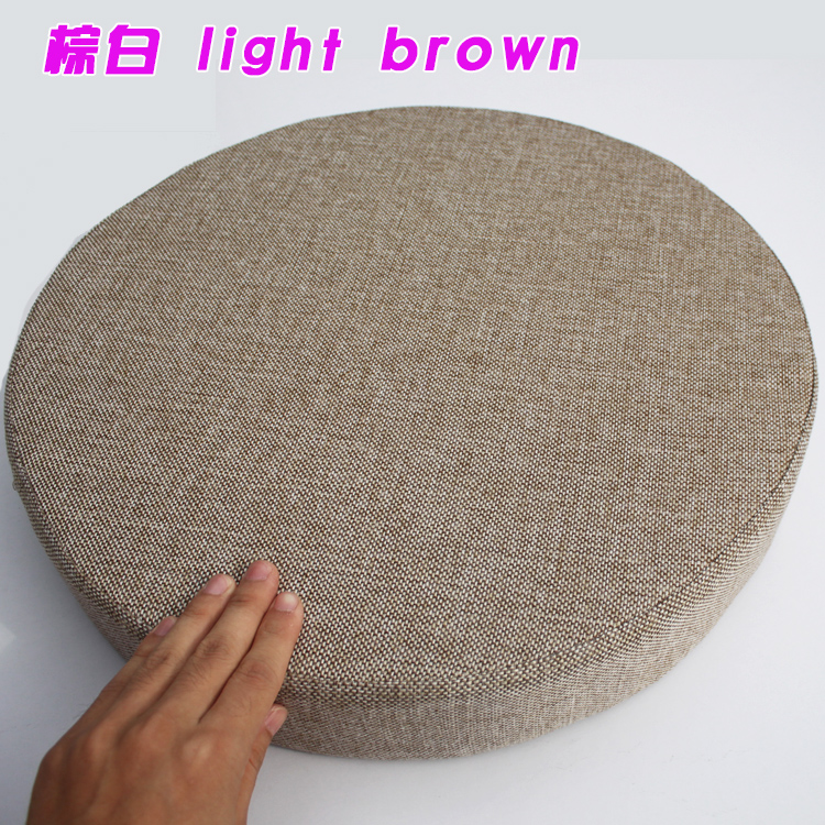 Tùy chỉnh linen cushion vòng miếng bọt biển đệm thiền thờ phượng Phật futon mat sofa đệm ghế ăn đệm yoga mat