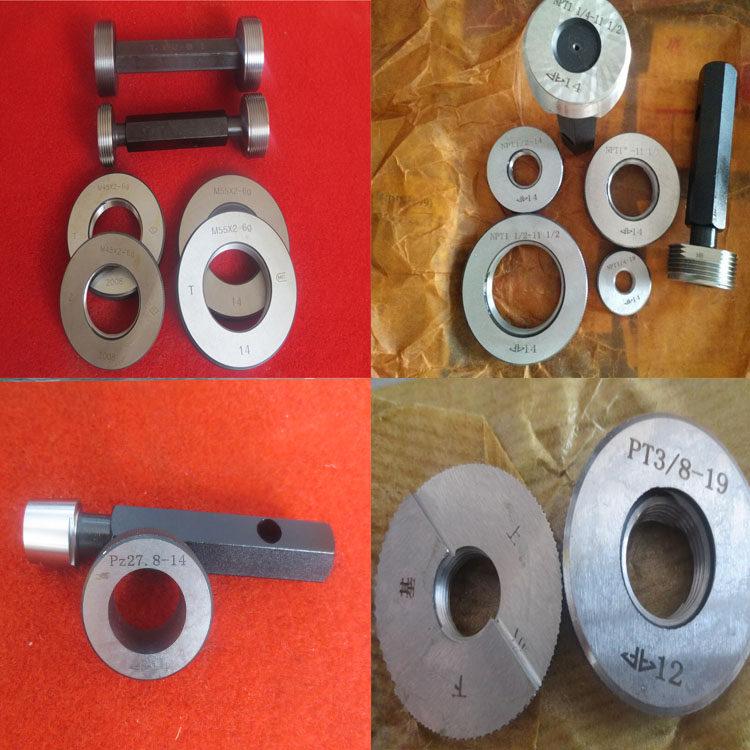 Spot 60 ° 55 ° threaded plug gauge thread ring gauge NPT RC PT G PZ vertebral canal threaded through stop gauge teeth gauge