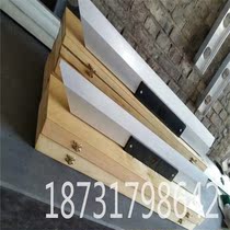 Magnesium aluminum alloy blade flat ruler aluminum magnesium blade ruler blade ruler inspection knife edge 2000*70 * 15mm