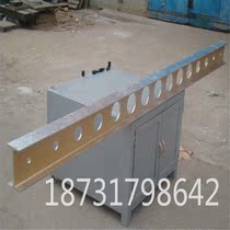 Magnesium aluminum alloy I-shaped flat ruler aluminum magnesium ruler measurement light flat ruler aluminum magnesium ruler 2500*175 * 80mm