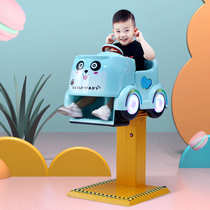 Baby dining chair Baby eating Convenient commercial coin-operated rocking car chair Dining table Home seat Childrens music