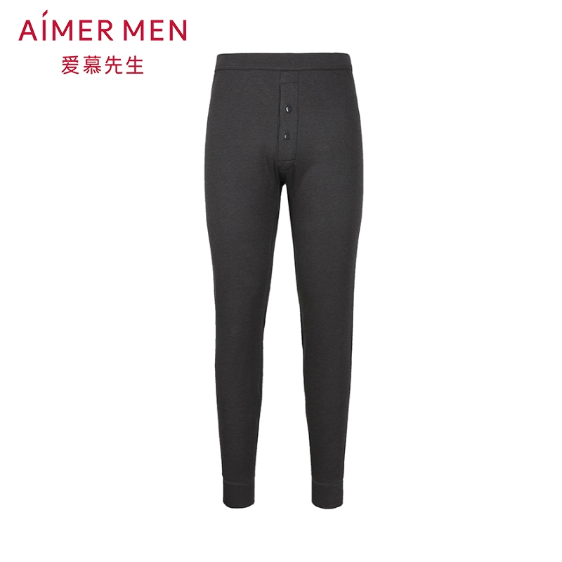 Chính hãng Mr. Aimer Winter Warm Mens North Modal Silk Double Dcken Pants NS73A551 - Quần nóng lên