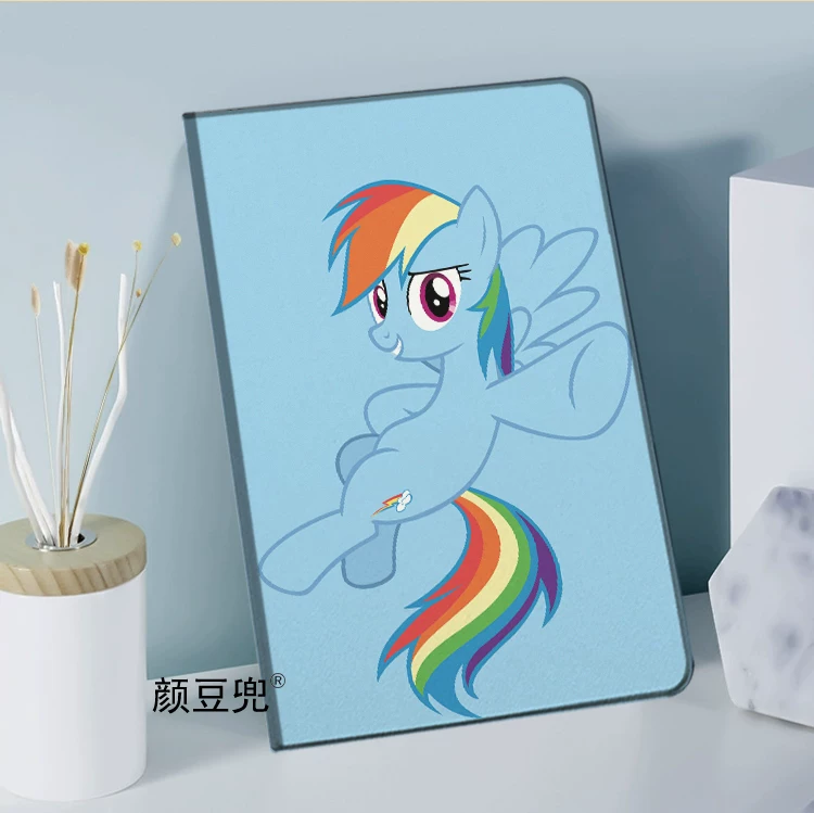 [My Little Pony小马宝莉ipad10.2适用10.9air3/4/5第十代VIVOPAD保护套matepad pro11笔槽9.7mini5/6小米6pro] -> [Защитный чехол для планшета совместимый с iPad 10.2 и др. моделей My Little Pony]