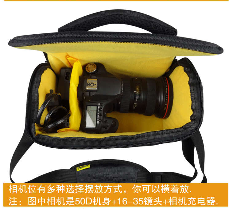 Nikon SLR túi máy ảnh D7000 D3200 D5200 D3100 D90 D7100 túi máy ảnh vai - Phụ kiện máy ảnh kỹ thuật số balo national geographic