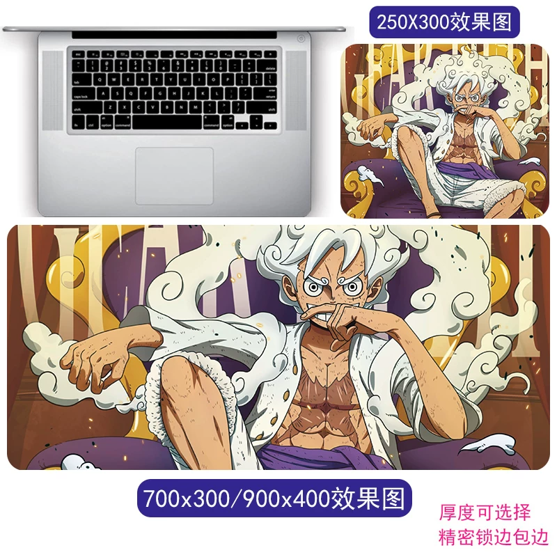 Коврик для мыши One Piece супер большой, Salon Ruf, аниме-игра офисный коврик для стола 2D