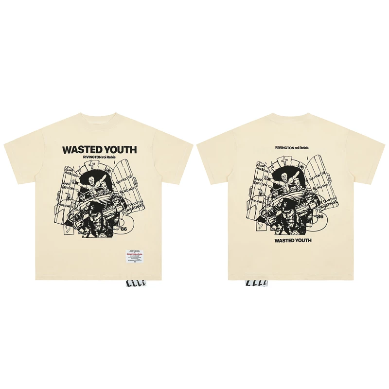 Пухлое cotton short sleeve T-shirt?