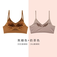 Карамельный цвет (Cross -Back)+Цвет чая с молоком (Big U Beauty Back)