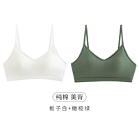 Gardenia White+Olive Green [Cross -Beauty Back]