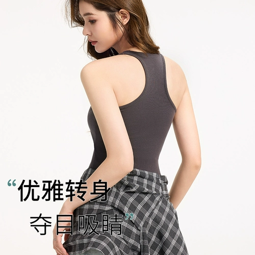 Топ с чашечками, вставки в бюстгальтер, летняя одежда для йоги, большой размер, с открытой спиной