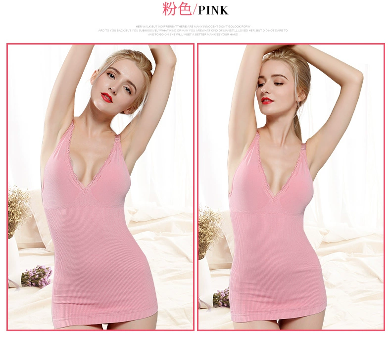 Ấm vest phụ nữ cộng với nhung dày mùa đông mặc với ngực pad sữa lớn vest chặt chẽ sling cơ sở đồ lót hàng đầu áo thun giữ nhiệt nữ
