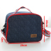 hộp cơm cắm điện chefman Denim dày nhôm lá cách nhiệt hộp ăn trưa dốc dốc oxford không thấm nước dây đeo tay túi gạo nam sinh viên túi ăn trưa - Hộp cơm điện sưởi ấm hộp đựng cơm cắm điện lock&lock Hộp cơm điện sưởi ấm