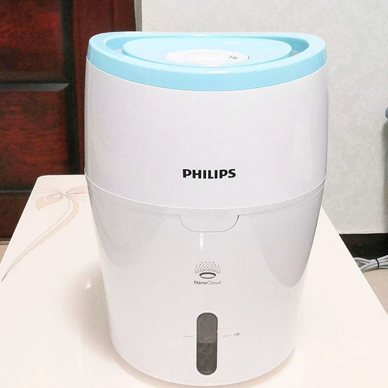 Máy tạo độ ẩm Philips HU4801 Phòng ngủ yên tĩnh trong gia đình Em bé Phụ nữ mang thai Máy tạo độ ẩm không khí khử trùng công suất lớn - Máy giữ ẩm