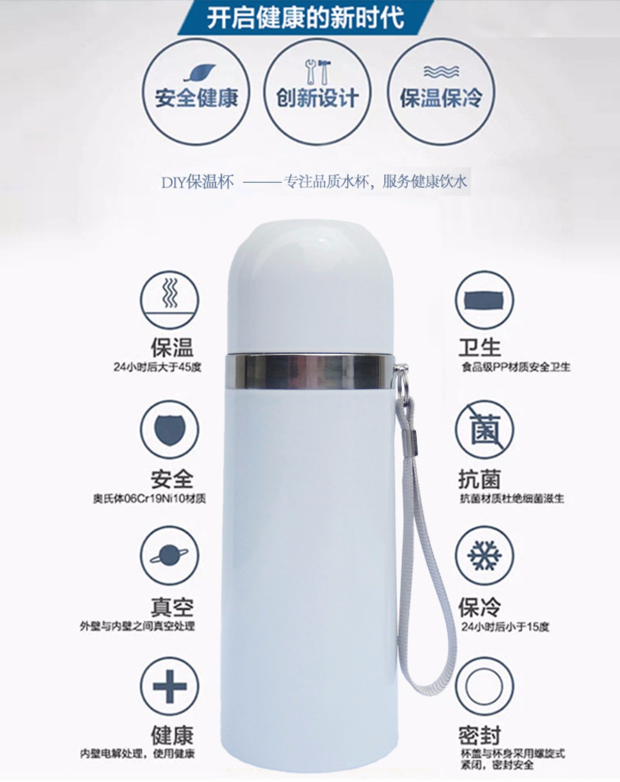 Bullet nhiệt chuyển cốc in ảnh phủ lớp cách nhiệt ấm chén tùy chỉnh 500ML bình giữ nhiệt lock&lock 1l