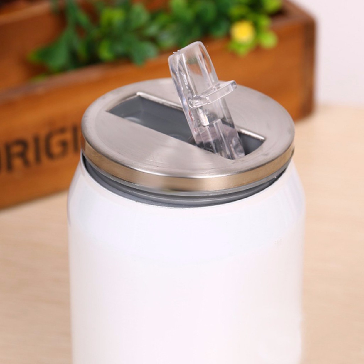 Đặc biệt cung cấp mới DIY lon cốc tùy chỉnh chữ trẻ em bằng thép không gỉ in ảnh cola thẳng thân cốc ấm giữ nhiệt