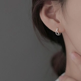 Серьги, зимний оберег на день рождения, серебро 925 пробы, легкий роскошный стиль, коллекция 2023