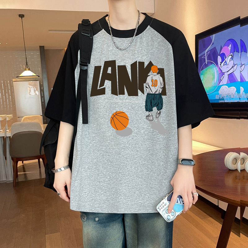 Junior High School Students 12-15 Years Old Boys Short-Sleeved T-Shirt 13 Handsome Summer Clothing T-Shirt 14 Teenagers and Older Children Half-Sleeved Tops Junior High School Students 12-15 Years Old Boys Short-Sleeved T-Shirt 13 Handsome Summer Clothing T-Shirt 14 Teenagers and Older Children Half-Sleeved Tops