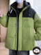 Teenagers' winter down jackets for boys, junior high and high school students, thickened white duck down jackets, older children's winter clothing, cold-proof clothing