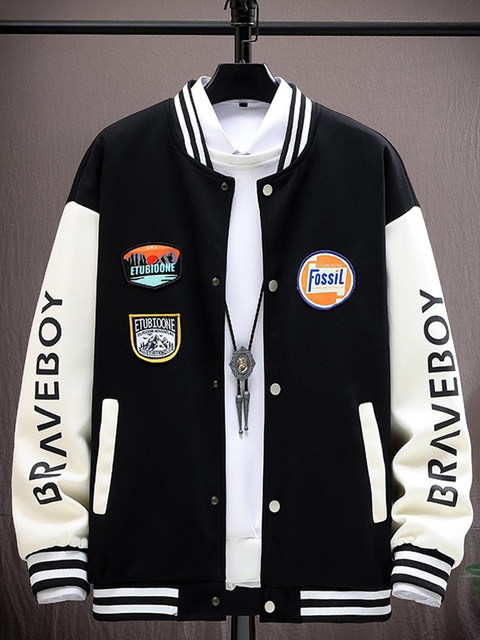 13 Teenagers' Spring and Autumn Jackets 12-Year-Old Boys' Big Kids' 14 Boys' Jackets 15 Junior High School Students' Baseball Uniforms 16