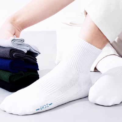 棉元色10A抗菌纯棉商务运动风