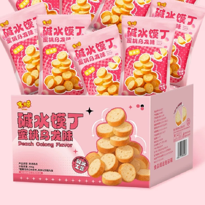【临期促销】米多奇碱水馍丁烤馍片馒头片面包丁酥脆饼干零食整箱