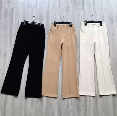 Pants super thin air quality thin high waist casual trousers women autumn trousers super awesome
