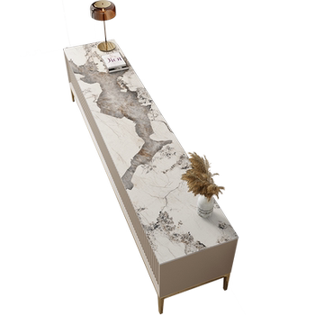 Ledge imitation marble rock slab leather tv cabinet table mat Ledge imitation marble rock slab leather tv cabinet table mat