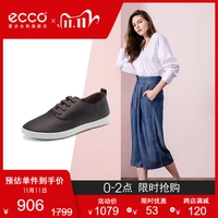 Ecco, осенние туфли на плоской подошве, кроссовки со шнурками, легко надевать
