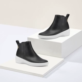 Женские ботинки Ecco Love Step на зимних склонах, толстые подошвы кожаных ботинок Короткие ботинки, женский руку № 7 470933
