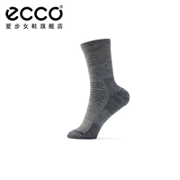 Ecco, черные дорожные спортивные гольфы, комфортные носки подходит для мужчин и женщин, средней длины