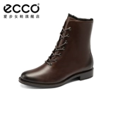 Ecco Ai Bao Boot Boot Black Black Black Martin Boots Leather Boot