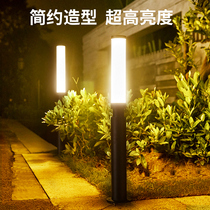 Lawn lamp outdoor waterproof garden floor lamp super bright modern simple outdoor community Villa home courtyard landscape lamp